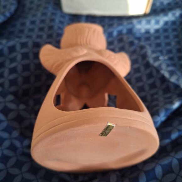 terra cotta angel votive holder - Picture 11 of 13